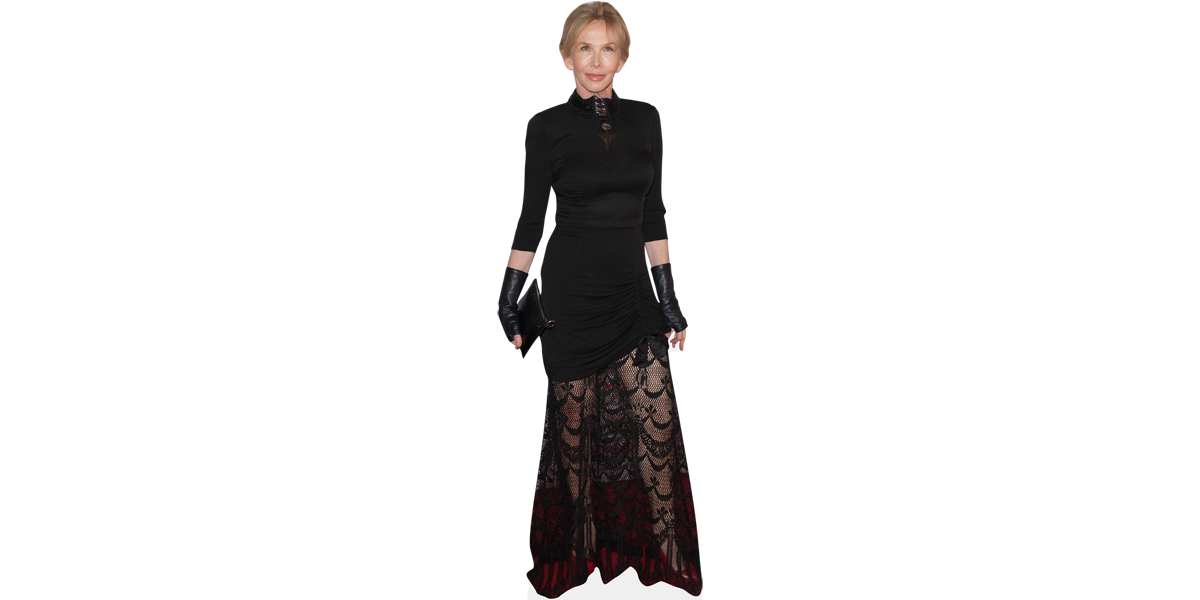 Trudie Styler (Black Dress)