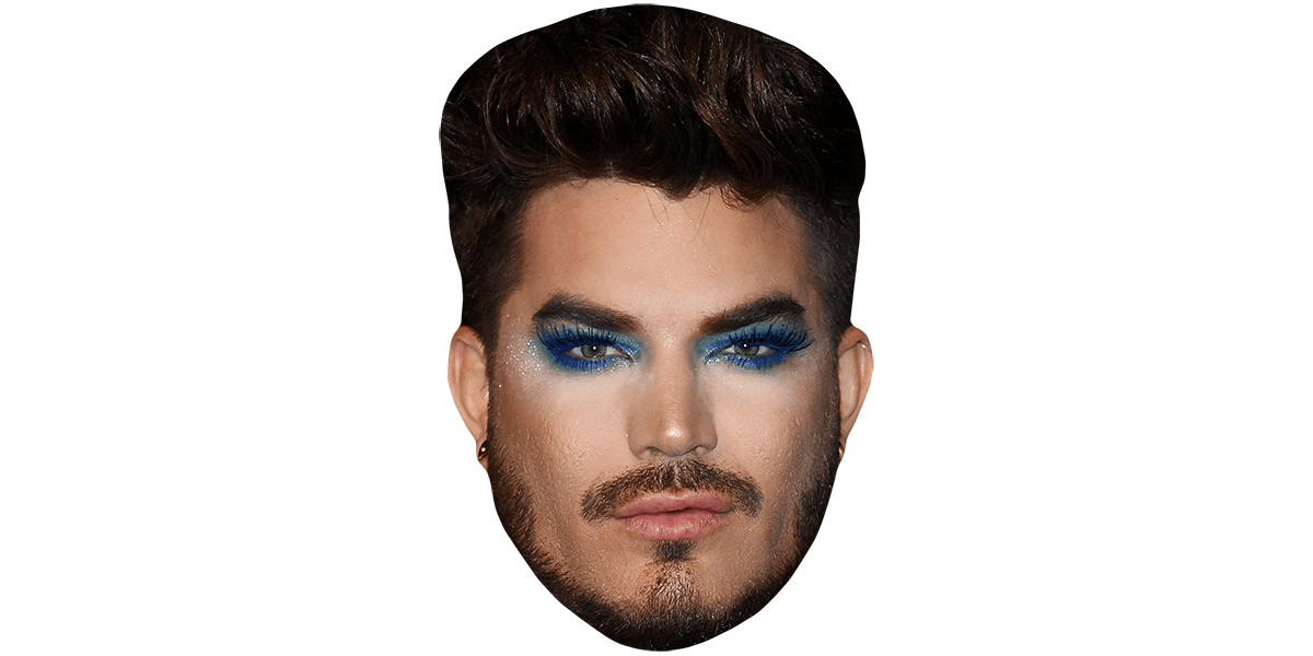 Featured image for “Adam Lambert (Blue Eyeliner) Celebrity Big Head”