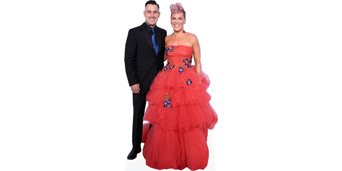 Featured image for “Alecia Moore And Carey Hart (Duo 2) Mini Celebrity Cutout”