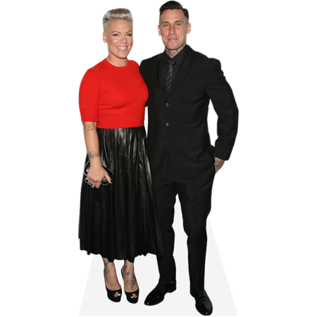 Featured image for “Alecia Moore And Carey Hart (Duo) Mini Celebrity Cutout”