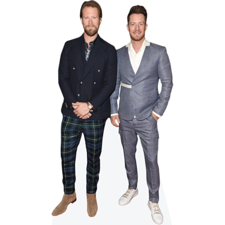 Featured image for “Brian Kelley And Tyler Hubbard (Duo 1) Mini Celebrity Cutout”