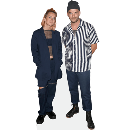 Featured image for “Caleb And Georgia Nott (Duo 1) Mini Celebrity Cutout”