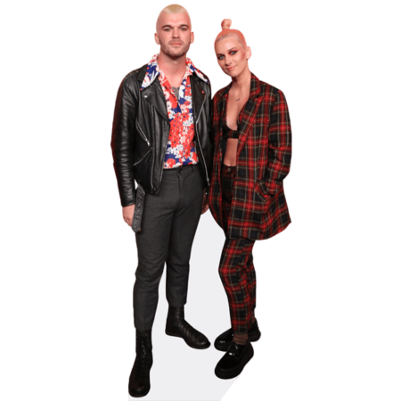 Featured image for “Caleb And Georgia Nott (Duo) Mini Celebrity Cutout”