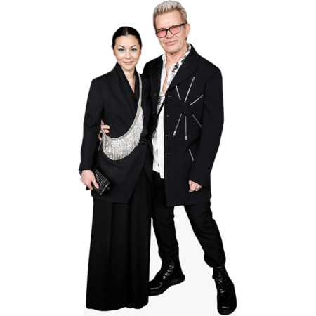 Featured image for “China Chow And William Michael Albert Broad (Duo) Mini Celebrity Cutout”