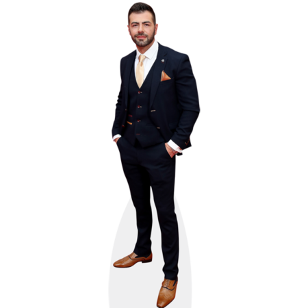 Featured image for “David Tag (Suit) Cardboard Cutout”