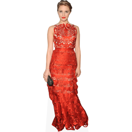 Featured image for “Dianna Agron (Red Dress) Cardboard Cutout”
