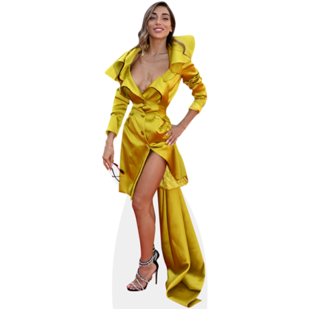 Elisa De Panicis (Gold Dress)