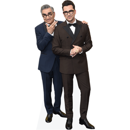 Featured image for “Eugene Levy And Dan Levy (Duo 2) Mini Celebrity Cutout”