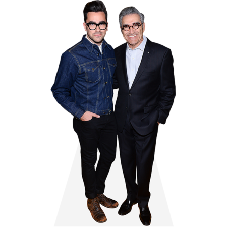 Featured image for “Eugene Levy And Dan Levy (Duo) Mini Celebrity Cutout”