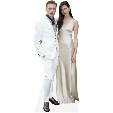 Featured image for “Jamie Campbell Bower And Matilda Lowther (Duo) Mini Celebrity Cutout”