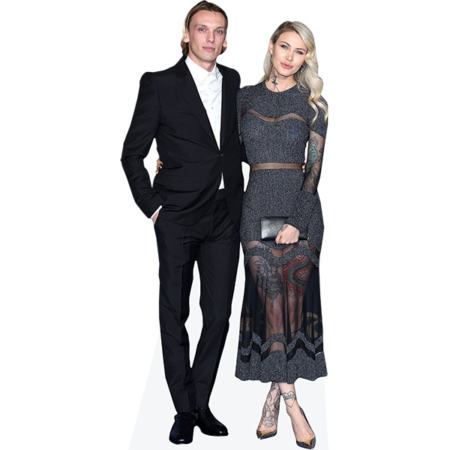 Featured image for “Jamie Campbell Bower And Ruby Quilter (Duo) Mini Celebrity Cutout”