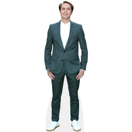 Featured image for “Joe Thomas (Green Suit) Cardboard Cutout”