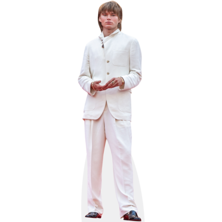 Featured image for “Jordan Barrett (White Suit) Cardboard Cutout”