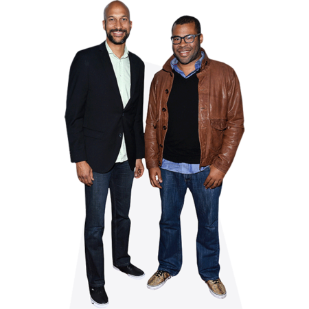 Featured image for “Jordan Peele And Keegan-Michael Key (Duo 2) Mini Celebrity Cutout”