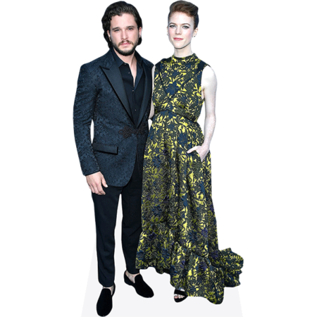 Featured image for “Kit Harington And Rose Leslie (Duo) Mini Celebrity Cutout”