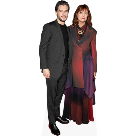 Featured image for “Kit Harington And Susan Sarandon (Duo) Mini Celebrity Cutout”