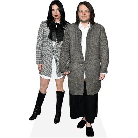 Featured image for “Lindsey Ann And Gerard Way (Duo) Mini Celebrity Cutout”