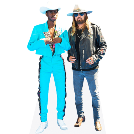 Featured image for “Montero Lamar Hill And Billy Ray Cyrus (Duo) Mini Celebrity Cutout”