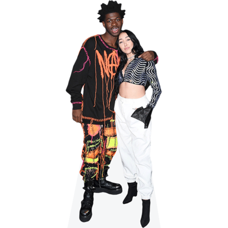 Featured image for “Montero Lamar Hill And Noah Cyrus (Duo) Mini Celebrity Cutout”