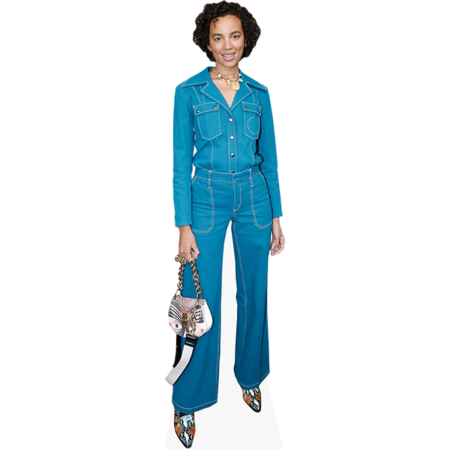 Featured image for “Phoebe Collings-James (Blue Oufit) Cardboard Cutout”