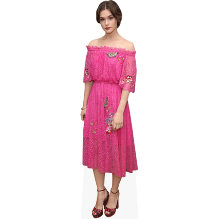 Featured image for “Sai Bennett (Pink Dress) Cardboard Cutout”