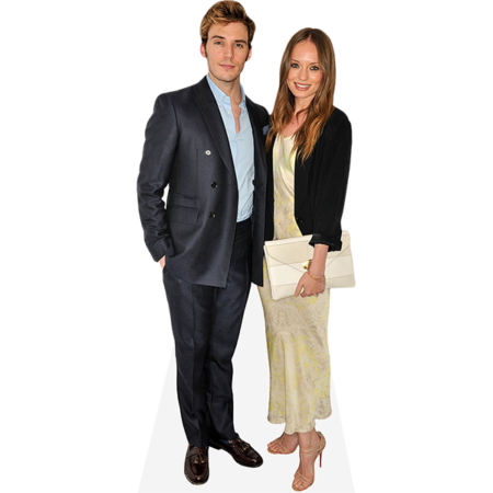 Featured image for “Sam Claflin And Laura Haddock (Duo) Mini Celebrity Cutout”