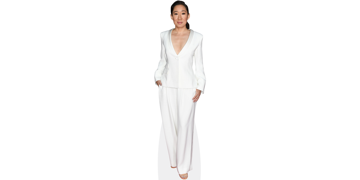 Sandra Oh (White Suit)