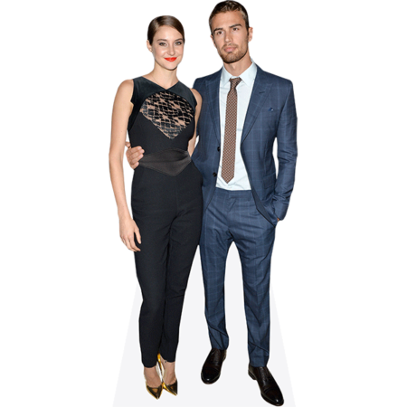 Featured image for “Shailene Woodley And Theo James (Duo 2) Mini Celebrity Cutout”
