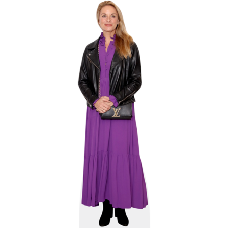Tamzin Outhwaite (Purpler Dress)