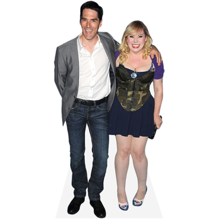 Featured image for “Thomas Gibson And Kirsten Vangsness (Duo) Mini Celebrity Cutout”