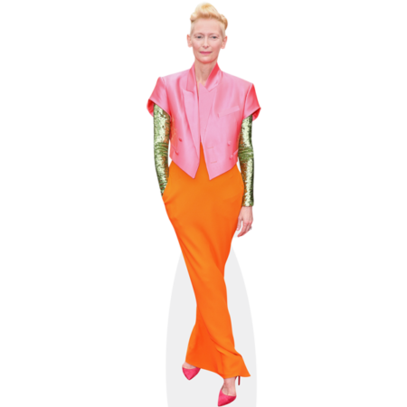 Tilda Swinton (Orange Dress)