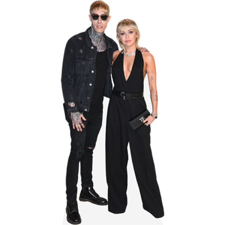 Featured image for “Trace Cyrus And Miley Cyrus (Duo) Mini Celebrity Cutout”