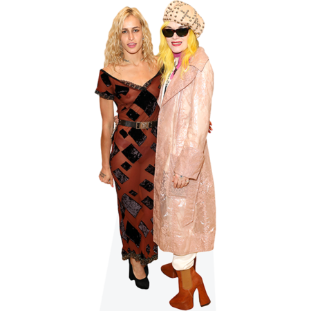 Featured image for “Alice Dellal And Pam Hogg (Duo) Mini Celebrity Cutout”