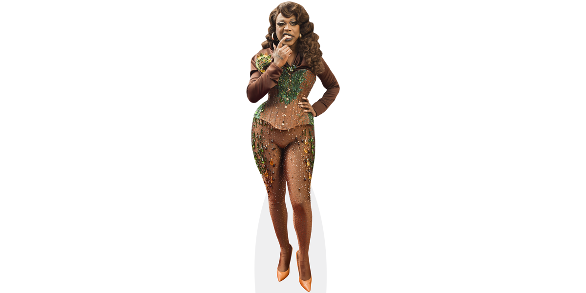Featured image for “Bob the Drag Queen (Brown Outfit) Cardboard Cutout”
