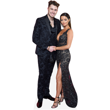 Featured image for “Curtis Pritchard And Maura Higgins (Duo) Mini Celebrity Cutout”