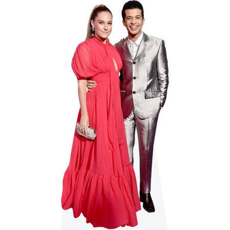 Featured image for “Ellie Woods And Jordan Fisher (Duo) Mini Celebrity Cutout”