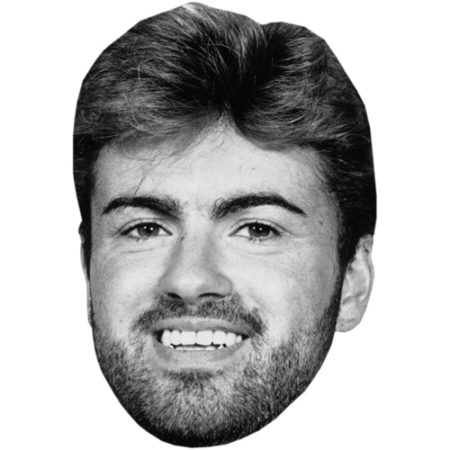 Featured image for “George Michael (B&W) Celebrity Big Head”