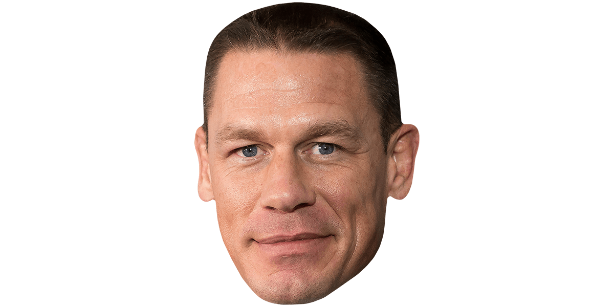 John Cena (Smirk) Celebrity Mask Celebrity Cutouts