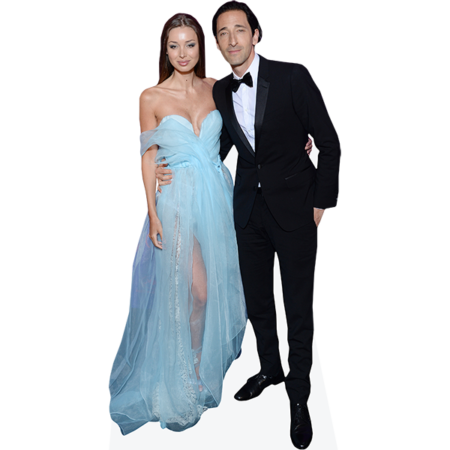 Featured image for “Lara Lieto And Adrien Brody (Duo) Mini Celebrity Cutout”