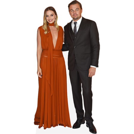 Featured image for “Margot Robbie And Leonardo Dicaprio (Duo) Mini Celebrity Cutout”