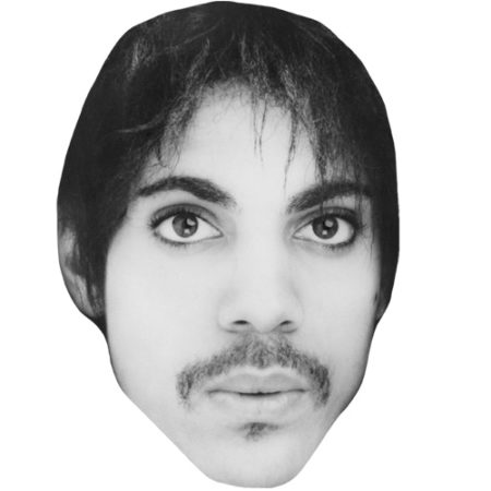 Featured image for “Prince (Black and White) Celebrity Big Head”