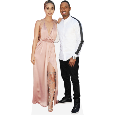 Featured image for “Terrence Jenkins And Jasmine Sanders (Duo 2) Mini Celebrity Cutout”