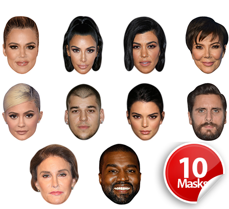 Kardashian Jenner Mask Pack