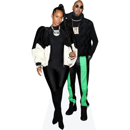 Featured image for “Alicia Augello Cook And Kasseem Daoud Dean (Duo) Mini Celebrity Cutout”