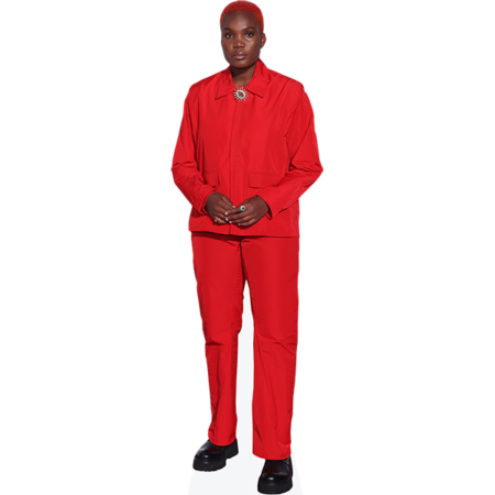 Anais Oluwatoyin Estelle Marinho (Red Suit)