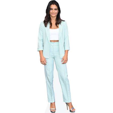 Featured image for “Aurora Giovinazzo (Blue Suit) Cardboard Cutout”