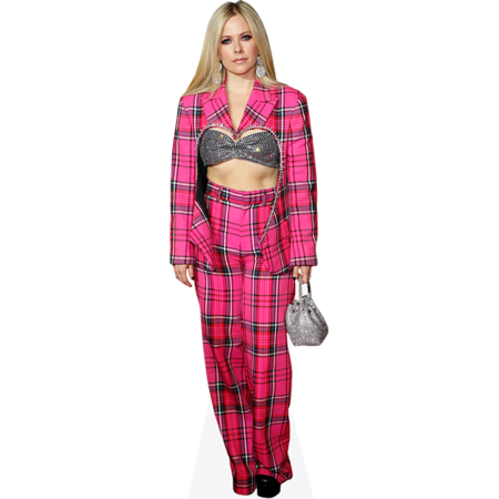 Featured image for “Avril Lavigne (Pink Outfit) Cardboard Cutout”