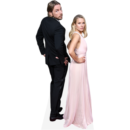 Featured image for “Dax Shepard And Kristen Bell (Duo 2) Mini Celebrity Cutout”