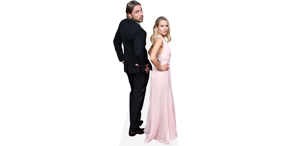 Featured image for “Dax Shepard And Kristen Bell (Duo 2) Mini Celebrity Cutout”