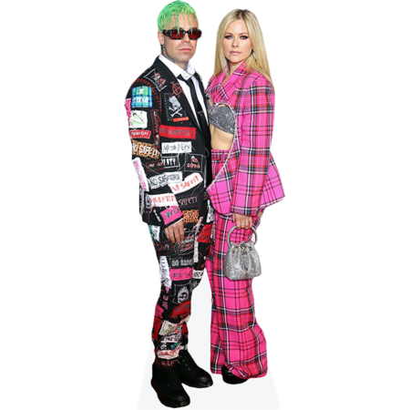 Featured image for “Derek Ryan Smith And Avril Lavigne (Duo) Mini Celebrity Cutout”